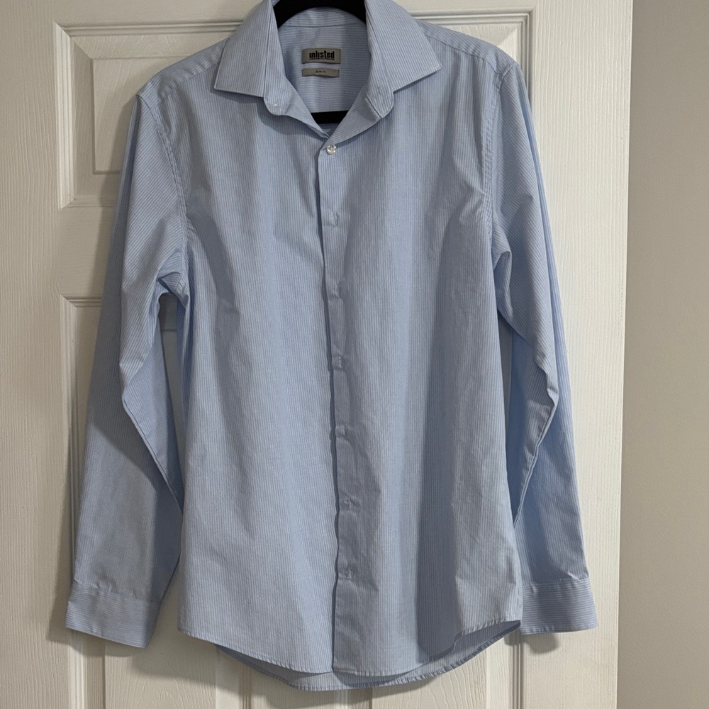 Unlisted Men's Sky Blue Dress Shirt